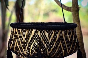 Cesto Tapayuna Marrom